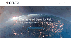 Desktop Screenshot of centritechnology.com